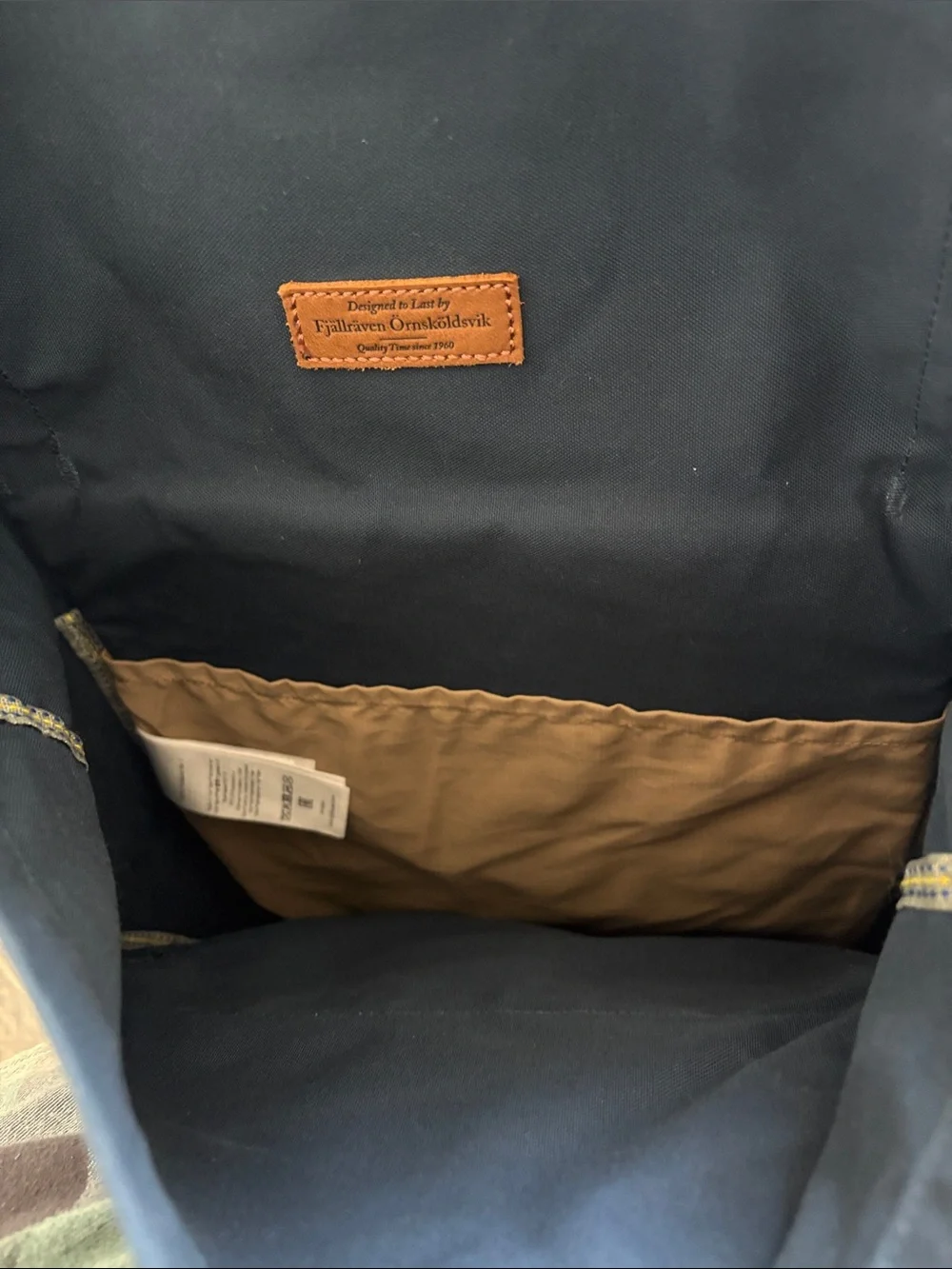 Fjallraven Foldsack No 1 (navy)